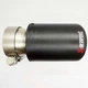 Насадка на глушник Akrapovic одинарна 65мм-175мм (JB) | Карбонова насадка на вихлопну трубу - зображення 3
