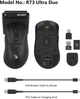 Миша A4Tech Bloody R73 Ultra Duo Wireless Black (4711421002356) - зображення 14