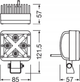 Światło drogowe OSRAM Cube MX85-WD LEDDL101-WD (4052899595279) - obraz 4