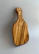 Дошка для нарізання овочів з ручкою та отвором Elia Craft 25х13х1,7см з оливкового дерева - зображення 2