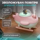 Увлажнитель воздуха с подсветкой и функцией аромадифузора Happy Life USB самолет 2 Вт 220 мл Розовый - изображение 1