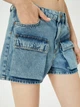 Джинсовые шорты женские Koton 4SAL40142MDLGT 36 Синие (8684287282124) - изображение 5