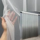 Тюль VR-Textil 1648т Грек-сітка омбре Сірий 300х270 см (42-0623) - зображення 1