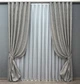Комплект готовых штор VR-Textil Лен мрамор Pavliani VO № 1714ш серый150х275 см 2 шт (33-0614) - изображение 2