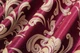Комплект готовых штор VR-Textil Блэкаут Лилия № 062ш(А) Бордовый с золотистым 100х270 см 2шт (31-544) - изображение 7