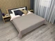 Покрывало двустороннее Decorator Microfiber ромб 215x240 см какао с розовым (85-139) - изображение 3