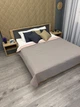 Покрывало двустороннее Decorator Microfiber ромб 215x240 см какао с розовым (85-139) - изображение 4
