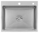 Кухонная мойка KRONER (KRP) Gebürstet-6050HM D3.0-1.0T215 - изображение 1