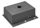 Кухонная мойка KRONER (KRP) Gebürstet-6050HM D3.0-1.0T215 - изображение 8