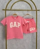Летний костюм для девочек GAP 104-110 см розовый - изображение 1