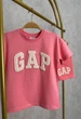 Летний костюм для девочек GAP 104-110 см розовый - изображение 2