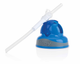 Bidon dla dzieci Nuby Flip-it z rurką Niebieski 360 ml (5414959049822) - obraz 3