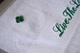 Подарочный набор полотенец Moss, 3 шт. з вишивкою Van Cleef Yesil - изображение 2