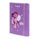 Папка для тетрадей Kite Little Pony "Маленькие Пони" В5 картонная на резинке фиолетовая (LP25-210) - изображение 1