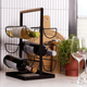 Stojak na wino Homla Duncan 22x40 cm na 6 butelek (5902869950326) - obraz 5