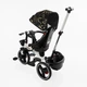 Велосипед-коляска з батьківською ручкою BestTrike "Oscar" 6390-10-960 колеса PU, Золотистий візерунок з білою рамою - зображення 3
