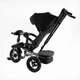 Велосипед-коляска з батьківською ручкою BestTrike 6088 F–695-12 поворотне сидіння, надувні колеса, Чорний візерунок - зображення 3