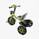 Трехколесный велосипед BestTrike BS-25084 с подстаканником, корзиной, музыкой и светом, колеса EVA, Салатовый - изображение 3