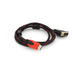 Кабель Voltronic HDMI – DVI, 1.5м, феритні фільтри ×2, чорний/червоний - зображення 1