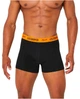 Трусы-боксеры мужские Lee Cooper 42261140ORANGE XXL черные с оранжевым поясом (4226114051008) - изображение 1