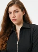 Топ женский Koton 4SAL60063IW999 38 Черный (8684286914538) - изображение 4