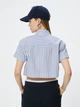 Рубашка женская Koton 4SAL60243IW7S0 34 Синяя (8684288911153) - изображение 2