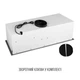 Вытяжка PERFELLI DESIGN VISION 9 BIANCO SILENZIO - изображение 14