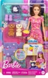 Лялька Барбі Щеняча нічна вечірка Barbie Puppy Slumber Party with Dog (HXN01) - зображення 6