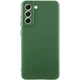 Чохол на Samsung Galaxy S21 FE / чохли для самсунг галаксі С21 фе силікон Зелений / Dark green - зображення 1