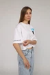 Футболка з коротким рукавом жіноча M колір білий YUKI ЦБ-00274613 - зображення 6