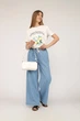 Джинси wide leg жіночі 42 колір блакитний LY LOVE ЦБ-00271919 - зображення 1