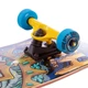 Скейтборд из канадского клена 31" FISH CAPRICORN SK-414 Синий - изображение 4