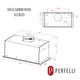 Полновстраиваемая вытяжка PERFELLI VIOLA 5QWRB NERO SILENZIO - изображение 18