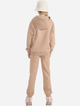 Spodnie dresowe dziewczęce joggery 4F 4FJWSS25TTROF1187-83S 128 cm Beżowe (5905700426165) - obraz 3