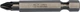 Бита торцевая PZ2x50мм, 1/4", (6,35мм), (10шт), AISI S2, YT-78155, Yato - изображение 1
