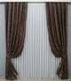 Комплект штор жакард (2шт 1,5х2, 7м). Колір венге - зображення 6
