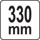 Klucz do rur YATO typ S 420 mm 1.5" (YT-2217) - obraz 4