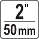 Klucz do rur YATO typ S 535 mm 2" (YT-2218) - obraz 2