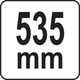 Klucz do rur YATO typ S 535 mm 2" (YT-2218) - obraz 4