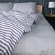 Простынь MirSon Бязь 17-0768 Harmony Stripes 220x240 см (2200011018881) - изображение 1