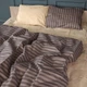 Пододеяльник MirSon Полуторный 143х210 см 17-0767 Elegant Stripes Бязь (2200011018270) - изображение 1