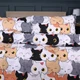 Простынь MirSon Ranforce Elite 17-0769 Funny Cat 220x240 см (2200011041933) - изображение 3