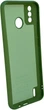 Чехол для смартфона Tecno Spark 6 Go Zarmans Soft Touch Khaki (01000014009811005302) - изображение 2