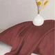 Простынь MirSon Satin Light Pro 10-021 Brick red 180x220 см (2200011025575) - изображение 4