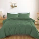 Простынь MirSon Satin Light Pro 10-017 Green Olive 220x240 см (2200011022963) - изображение 1