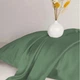 Простынь MirSon Satin Light Pro 10-017 Green Olive 220x240 см (2200011022963) - изображение 4