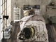 КПБ HOBBY Poplin Rock Music бежевый 160*220/1*50*70 - изображение 1