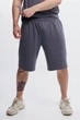 Шорты Мужские "Player" спортивные Intruder трикотажные летние Oversize темно-серые/L-XL - изображение 1