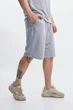 Шорты Мужские "Player" спортивные Intruder трикотажные летние Oversize серые/L-XL - изображение 5