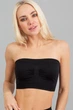 Топ-бандо без бретелей бесшовный Giulia Bandeau L/XL Черный - изображение 1